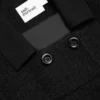 Black Boucle Cropped Jacket