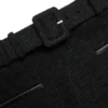 Black Boucle Mini Skirt