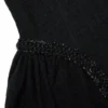 Black Boucle Sleeveless Midi Dress Black Boucle Sleeveless Midi Dress