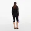 Black Capri Knit Leggings