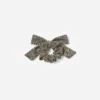 Black Check Hair Bow Black Check Hair Bow