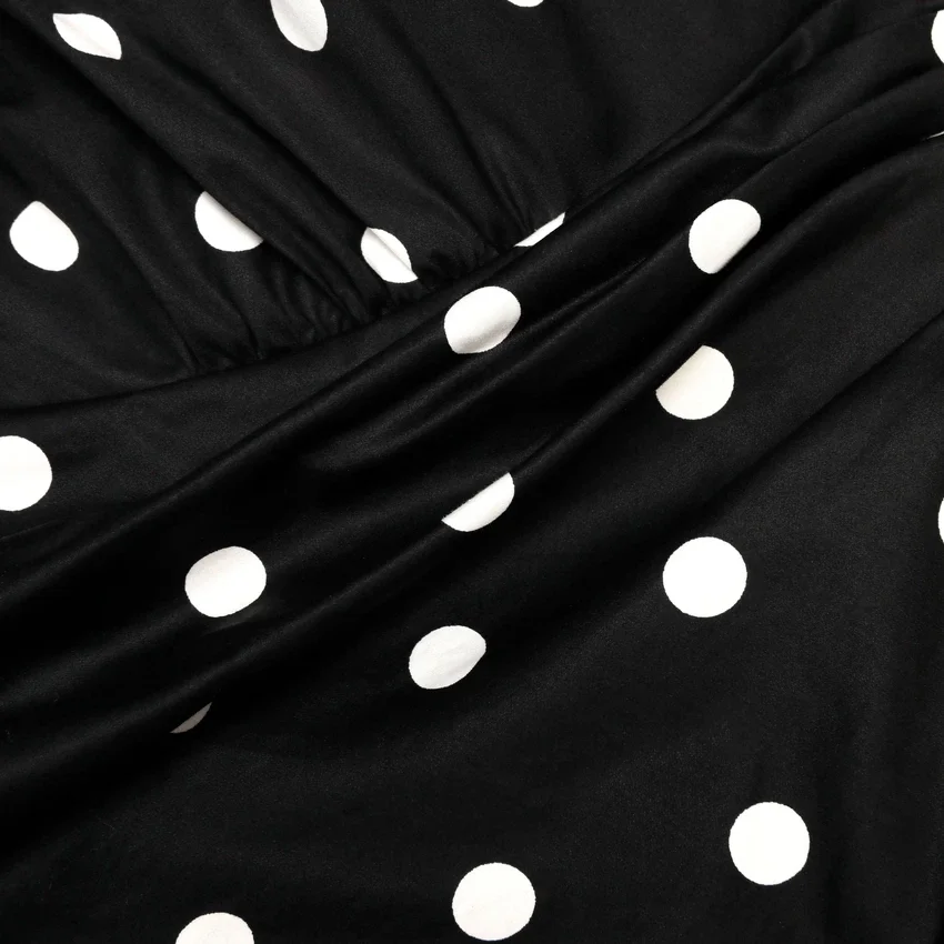 Black Cotton Midi Dress Black Cotton Midi Dress