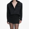Black Cotton Shirt