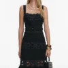Black Crepe Midi Dress Black Crepe Midi Dress