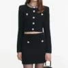 Black Knit Mini Skirt Black Knit Mini Skirt