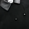 Black Double Breasted Coat
