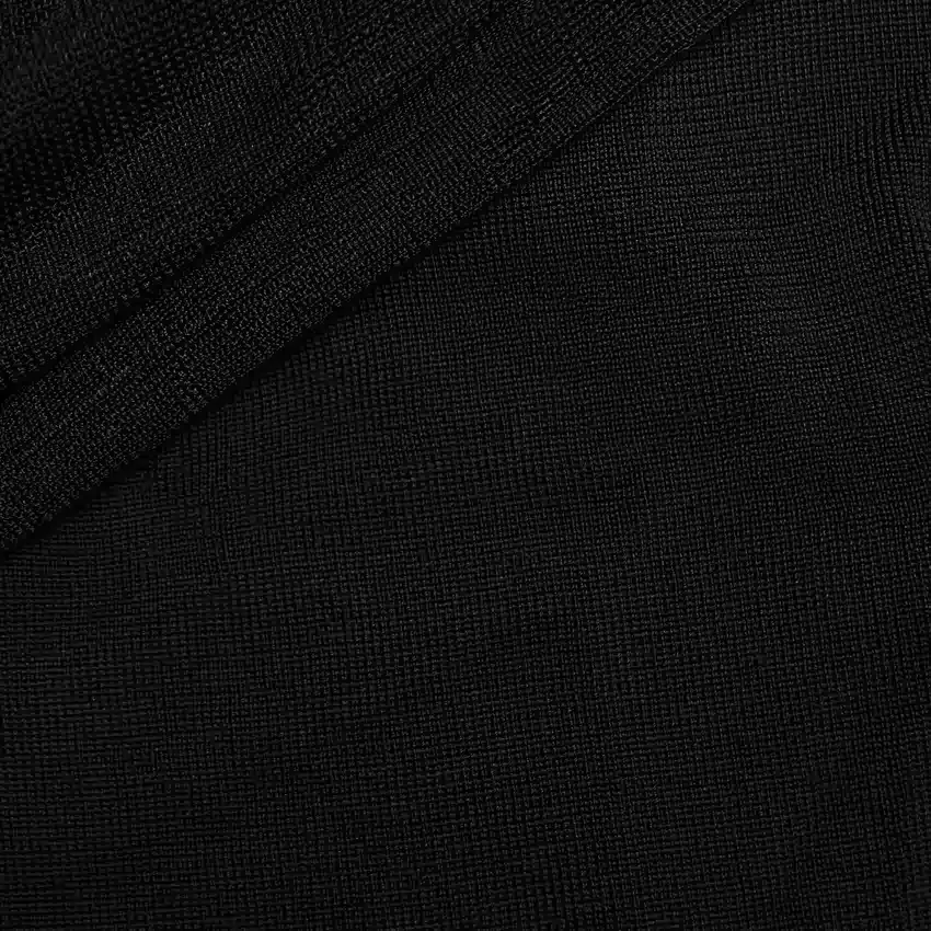 Black Draped Knit Top Black Draped Knit Top