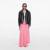 Black Faux Leather Biker Jacket