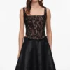 Black Faux Leather Midi Skirt Black Faux Leather Midi Skirt