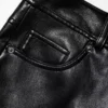 Black Faux Leather Shorts Black Faux Leather Shorts