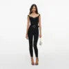 Black Knitted Vest