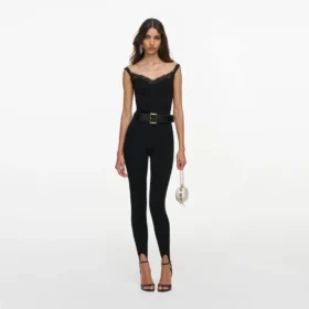 Black Knitted Vest