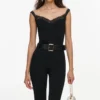 Black Knitted Vest