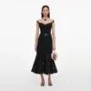 Black Lace Midi Skirt Black Lace Midi Skirt