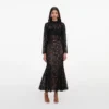 Black Lace Midi Skirt Black Lace Midi Skirt