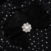 Black Polka Dot Tiered Maxi Dress Black Polka Dot Tiered Maxi Dress