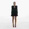 Black Sequin Knit Mini Dress Black Sequin Knit Mini Dress