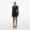 Black Sequin Knit Mini Dress Black Sequin Knit Mini Dress