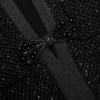 Black Sequin Knit Top Black Sequin Knit Top