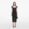 Black Sweetheart Lace Midi Dress Black Sweetheart Lace Midi Dress