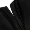 Black Taffeta Corset Top
