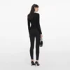 Black Tailored Knit Top Black Tailored Knit Top