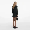 Black Viscose Lace Blouse Black Viscose Lace Blouse