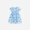 Blue Cherry Sequin Mesh Dress Blue Cherry Sequin Mesh Dress