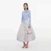 Blue Flower Knit Cardigan Blue Flower Knit Cardigan