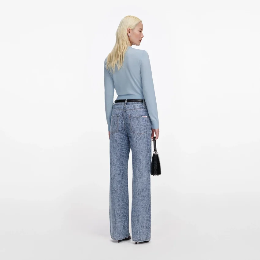 Blue Rose Wool Jumper Blue Rose Wool Jumper