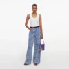 Blue Textured Denim Jeans Blue Textured Denim Jeans