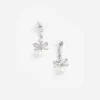 Bow Crystal Charm Earring Bow Crystal Charm Earring