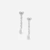 Bow Pearl Droplet Earrings Bow Pearl Droplet Earrings