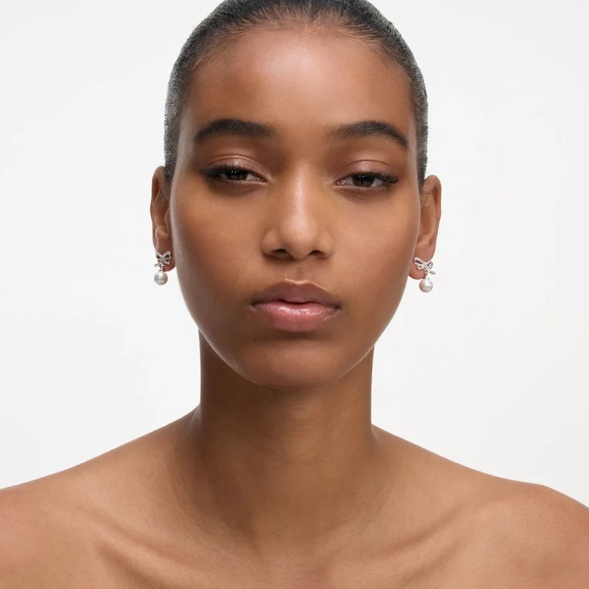 Bow Pearl Earrings Bow Pearl Earrings