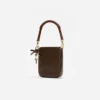 Brown Leather Mini Tote Bag Brown Leather Mini Tote Bag
