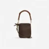 Brown Leather Mini Tote Bag Brown Leather Mini Tote Bag