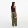 Brown Pointelle Knit Vest Brown Pointelle Knit Vest