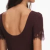 Brown Ribbed Knit Midi Dress Brown Ribbed Knit Midi Dress