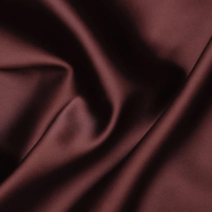 Brown Satin Mini Dress Brown Satin Mini Dress