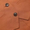 Brown Twill Sleeveless Maxi Dress Brown Twill Sleeveless Maxi Dress