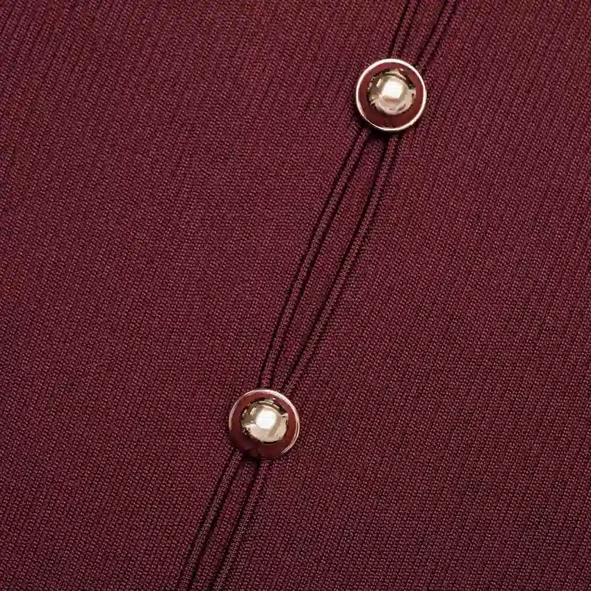 Burgundy Keyhole Knit Top Burgundy Keyhole Knit Top
