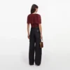 Burgundy Lace Cape Top Burgundy Lace Cape Top