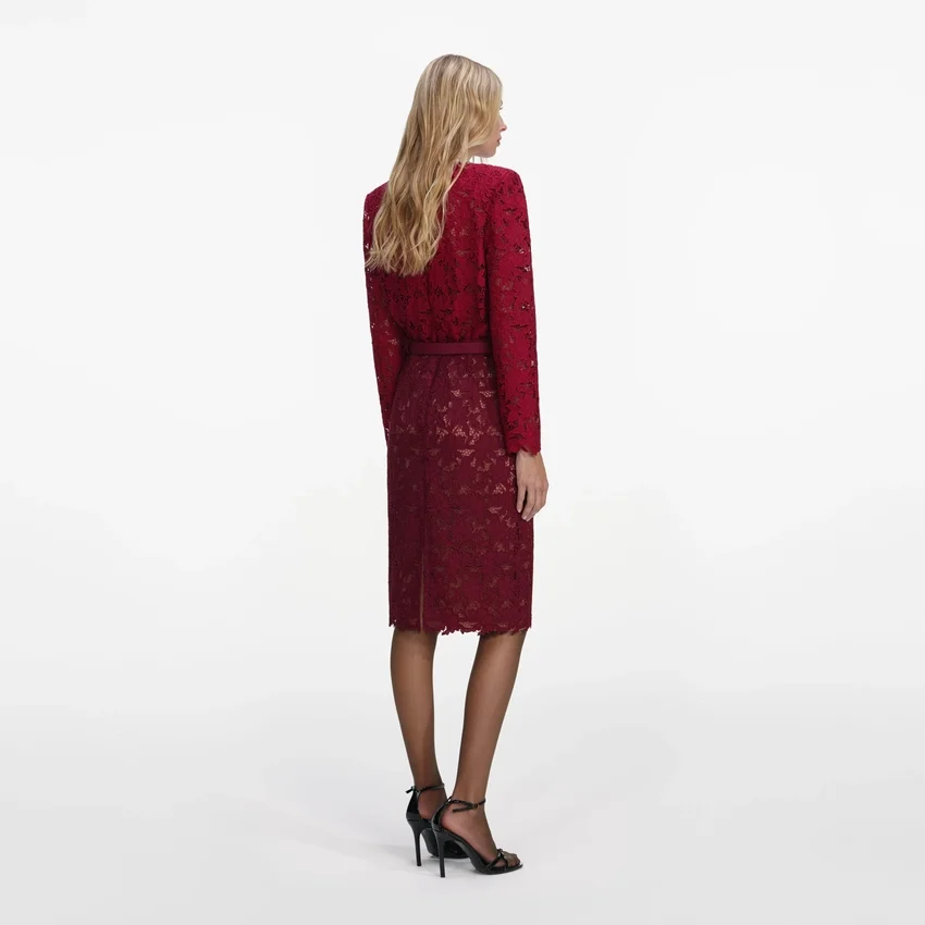 Burgundy Lace Crystal Top Burgundy Lace Crystal Top