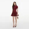 Burgundy Lace Mini Dress Burgundy Lace Mini Dress