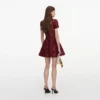 Burgundy Lace Mini Dress Burgundy Lace Mini Dress