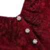 Burgundy Off Shoulder Gathered Lace Maxi Dress Burgundy Off Shoulder Gathered Lace Maxi Dress