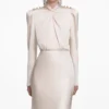 Champagne Satin Maxi Dress Champagne Satin Maxi Dress