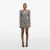 Check Blazer Mini Dress Check Blazer Mini Dress