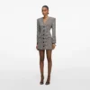 Check Blazer Mini Dress Check Blazer Mini Dress