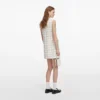 Check Boucle Lace Trim Mini Dress Check Boucle Lace Trim Mini Dress